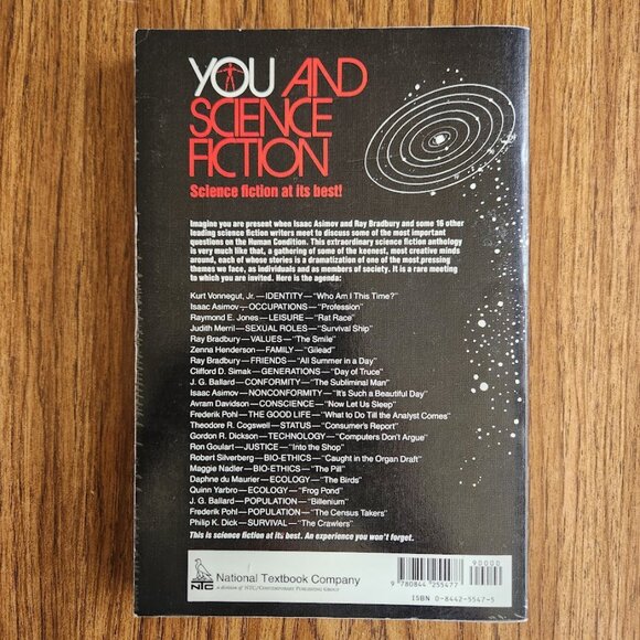 You and Science Fiction Short Stories Book by Bernard Hollister McGraw-Hill Text - Picture 2 of 12
